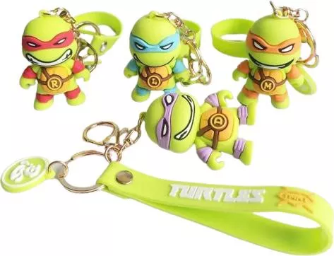 Μπρελόκ Κινούμενα Σχέδια: Teenage Mutant Turtles - Raphael Πράσινο