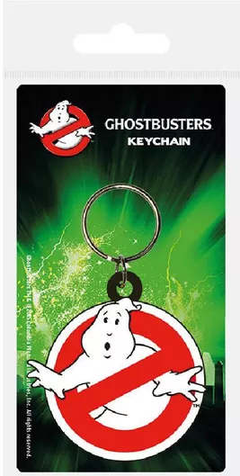 Pyramid International Μπρελόκ Movies and Series: Ghostbusters - Logo  Λευκό