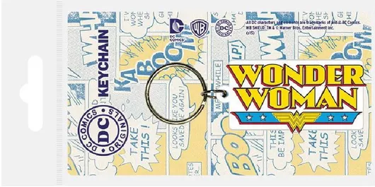 Pyramid International Μπρελόκ Ήρωες Δράσης: DC Comics - Wonder Woman Πολύχρωμο