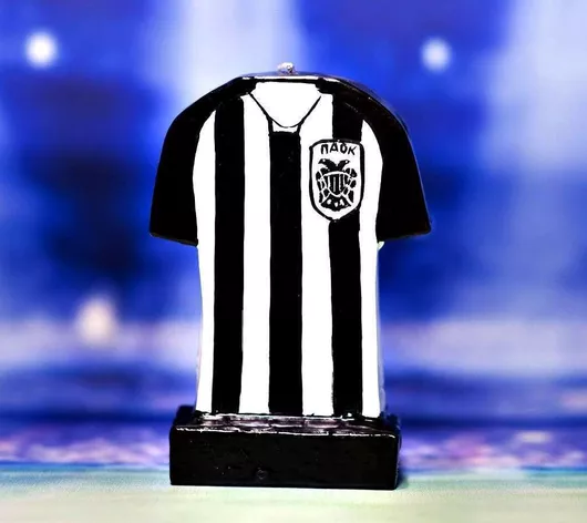 Κερί Παοκ Φανέλα Sm Βάση 10*2.5*15