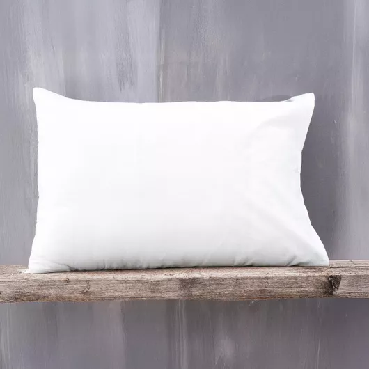 Σετ Μαξιλαροθήκες Rythmos με Φάσα 40x40cm Λευκό