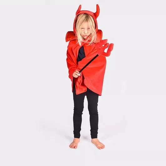 Den Goda Fen Κάπα Devil Deluxe με Ραβδί για Παιδιά 3-8 Ετών