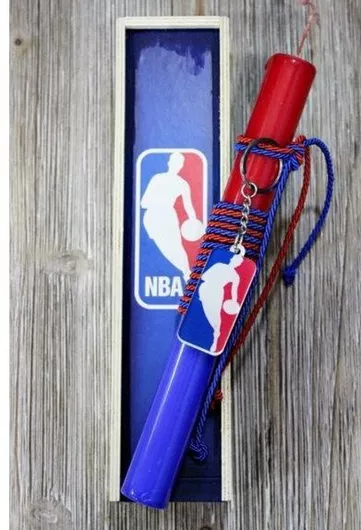 Πασχαλινή Λαμπάδα Στρογγυλή Χειροποίητη 28cm.