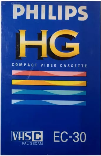 ΚΑΣΕΤΑ ΒΙΝΤΕΟΚΑΜΕΡΑΣ PHILIPS VHS-C 30SP/60LP ΛΕΠΤΩΝ
