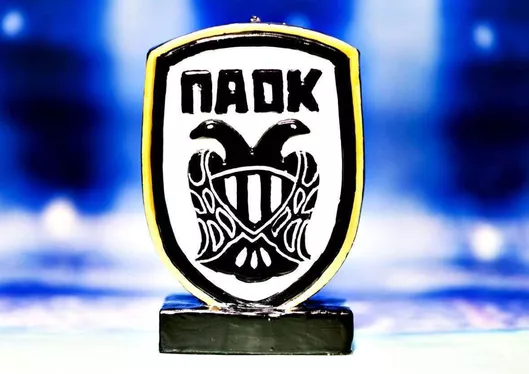 Κερί Παοκ Έμβλημα Βάση 10*3*15