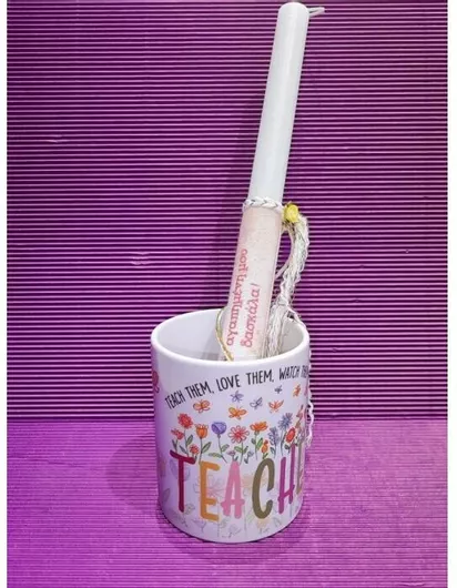 Χειροποίητη Λαμπάδα Σετ Κούπα Λαμπάδα Manufacturer 25138 Διαστάσεις Τεμάχια Χρώμα η Καλύτερη Δασκάλα