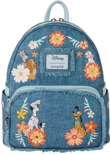 Παιδική Τσάντα Πλάτης Loungefly Disney Denim Μπλε