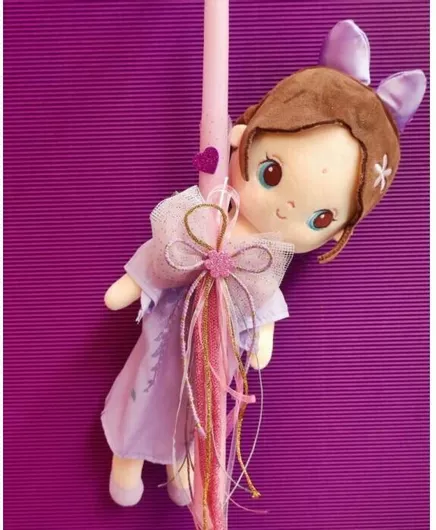 Λαμπάδα Χειροποίητη, Κούκλα Πάνινη, 25051, κατασκευαστής Place, διαστάσεις, ποσότητα, χρώμα