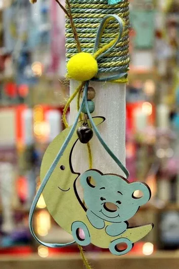 Πασχαλινή Λαμπάδα Στρογγυλή