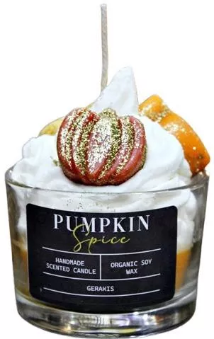 Αρωματικό Κερί Σόγιας Ποτήρι Small Φ82 X 58 Cm Pumpkin Spice
