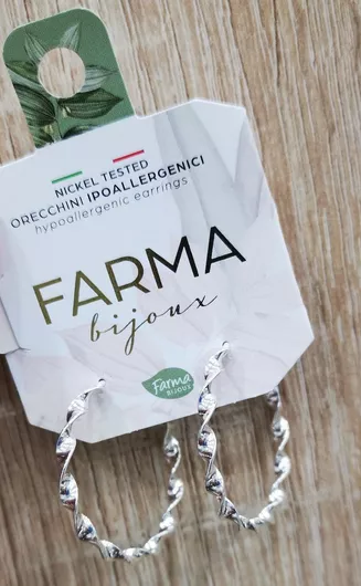 Σκουλαρίκι Farma Bijoux Κρίκοι