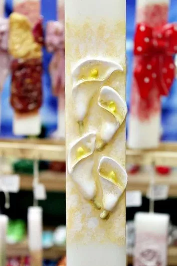 Πασχαλινή Λαμπάδα Στρογγυλή