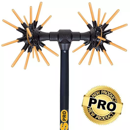 Ελαιοραβδιστικό Pro 4x4 Μπαταρίας 1000W Τύπου Αχινός με Σταθερό Κοντάρι 2m  2.5kg