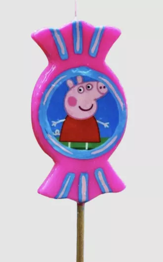 Λαμπάδα Καραμέλα Γουρουνίτσα Τύπος: Λαμπάδα Κατασκευαστής: Καραμέλα MPN: Γουρουνίτσα Διαστάσεις: 19x10x2cm Ποσότητα: 1 Τεμάχιο Χρώμα: Ροζ