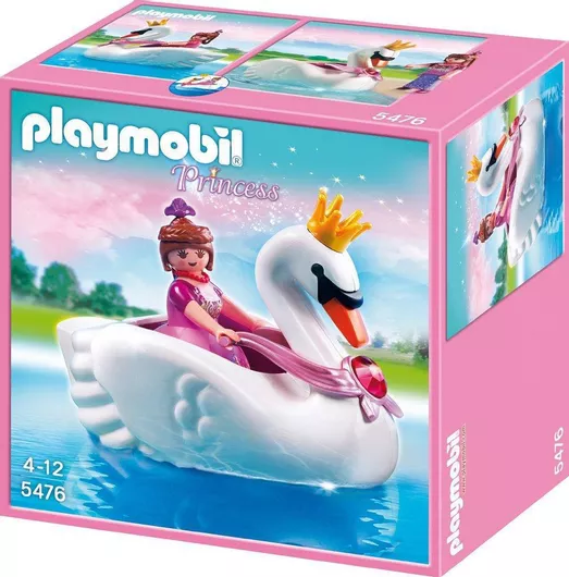 Playmobil Princess Πριγκίπισσα με Βάρκα-Κύκνο για 4-12 ετών