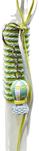 Πασχαλινή Λαμπάδα Στρογγυλή 25cm.