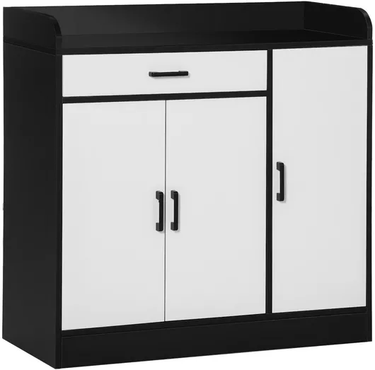 Ντουλάπι Επιδαπέδιο με Πάγκο Εργασίας 90x40x90cm Λευκό