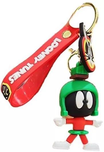 Μπρελόκ 3d Σιλικόνης Looney Toons Marvin Martian 8 Εκ.