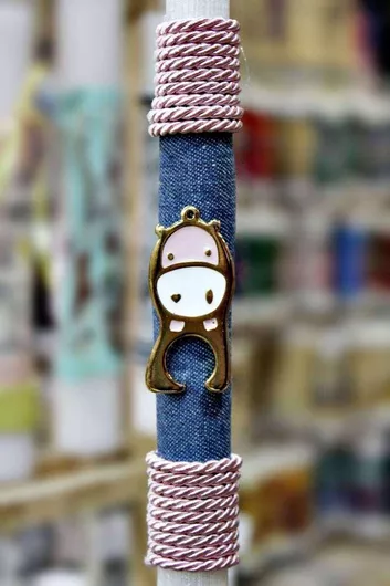 Πασχαλινή Λαμπάδα Στρογγυλή