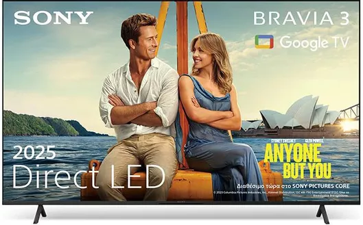 Sony Smart Τηλεόραση 50" 4K UHD LED BRAVIA 3 HDR 2025K-50S3
