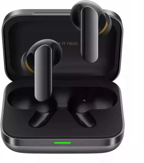 Realme Buds Air 7 Pro Bluetooth Handsfree Ακουστικά με Θήκη Φόρτισης Γκρι
