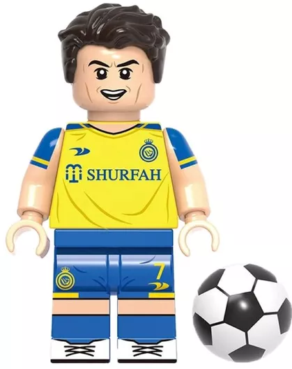 Τουβλάκι Leguoguo Cristiano Ronaldo Al-nassr Fc για 3+ Ετών 10τμχ.
