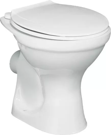 Λεκάνη Cerastyle P-Type Δαπέδου Λευκό