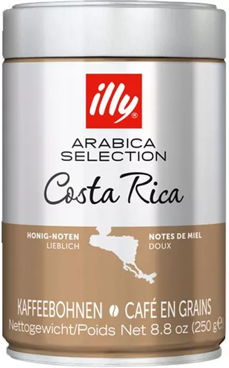 Καφές Espresso Illy Μονοποικιλιακός Arabica Costa Rica Selection σε Κόκκους 250gr