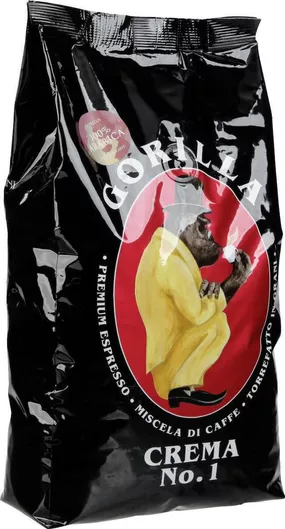 Καφές Espresso Gorilla Arabica Crema No.1 σε Κόκκους 1kg