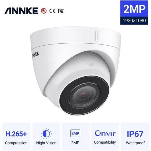 Annke I41LF IP Κάμερα Παρακολούθησης Full HD 1080p Αδιάβροχη με Φακό 2.8mm