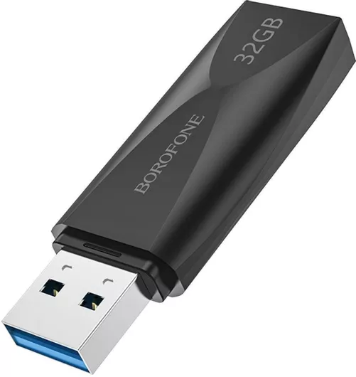 USB Stick 3.0  Borofone 32GB Μαύρο