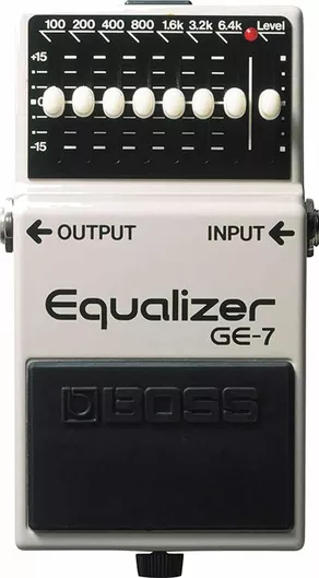Πετάλι Boss Equalizer Ηλεκτρικής Κιθάρας & Ηλεκτρικού Μπάσου GE-7