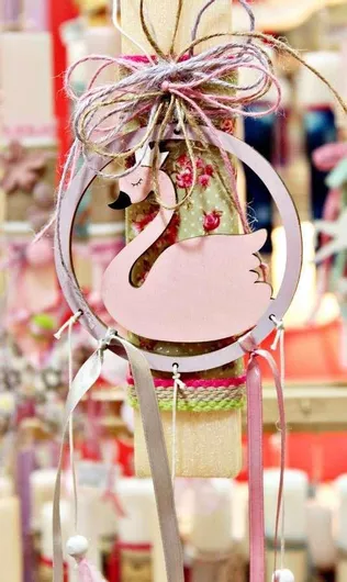 Πασχαλινή Λαμπάδα Στρογγυλή