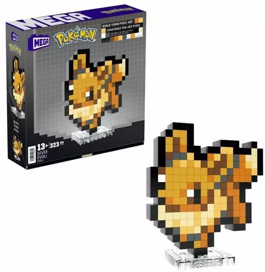 Τουβλάκι Mega Bloks Eevee για 13+ Ετών 323τμχ.