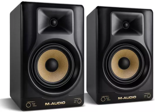 Αυτοενισχυόμενο Ηχείο M-Audio Forty Sixty Studio Monitor 2 Δρόμων με Bluetooth  Καφέ
