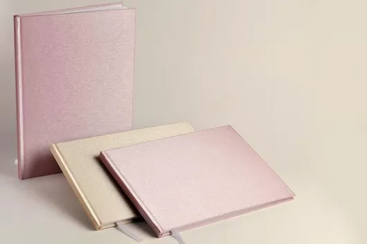 Βιβλίο Ευχών Γάμου Beauty Home Ροζ