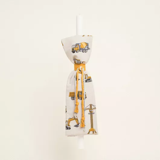 Πασχαλινή Λαμπάδα Στρογγυλή