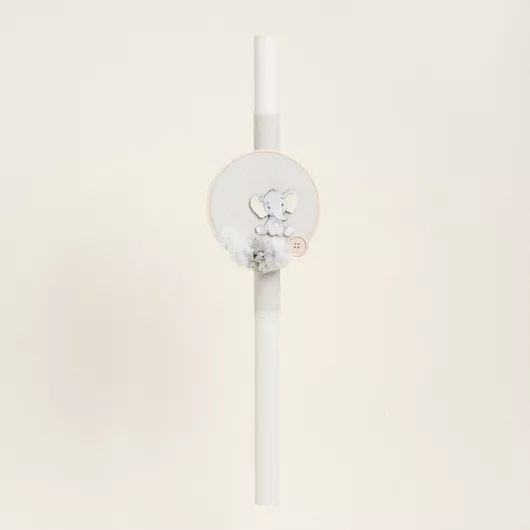 Πασχαλινή Λαμπάδα Στρογγυλή