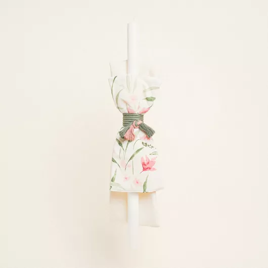 Πασχαλινή Λαμπάδα Στρογγυλή