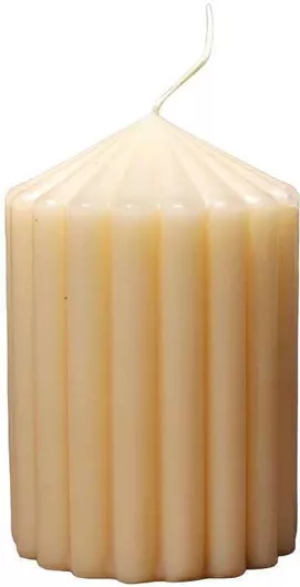 Αρωματικό Ραβδωτό Κερί Άρωμα Βανίλια 7x10 Εκρού