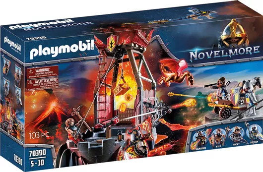 Playmobil Novelmore Knights Burnham Raiders Lava Mine για 5-10 ετών