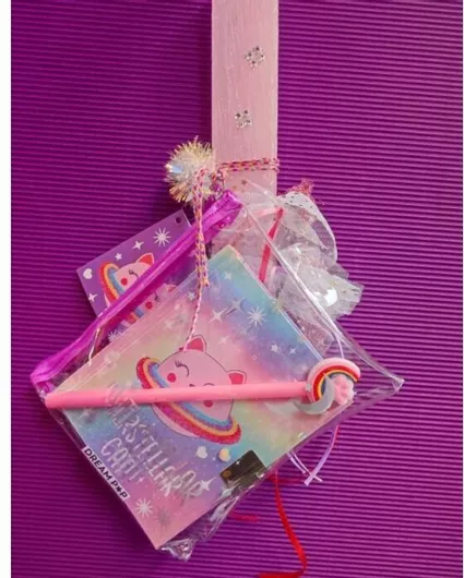 Λαμπάδα Χειροποίητη place 25056 Κασετίνα Ημερολόγιο Στυλό Διαστάσεις: [παρακαλούμε συμπληρώστε] Ποσότητα: [παρακαλούμε συμπληρώστε] Χρώμα: [παρακαλούμε συμπληρώστε]