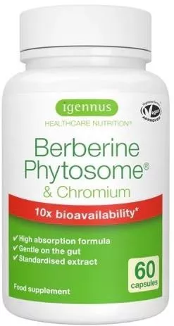 iGennus Berberine Phytosome 1 ταμπλέτες 60 κάψουλες