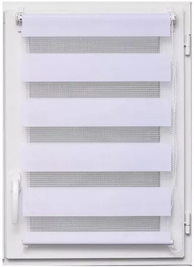 Ρόλερ Σκίασης Day & Night Μερικής Συσκότισης Λευκό Π60xΥ90cm 05.3502609001