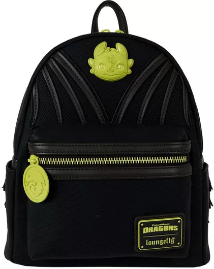 Παιδική Τσάντα Πλάτης Loungefly How to Train Your Dragon Μαύρο