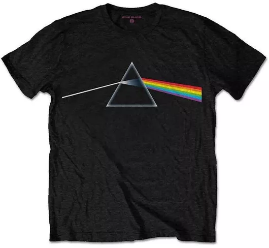 Pink Floyd Unisex T-shirt Dark Side Moon Album Black Pftee145mb