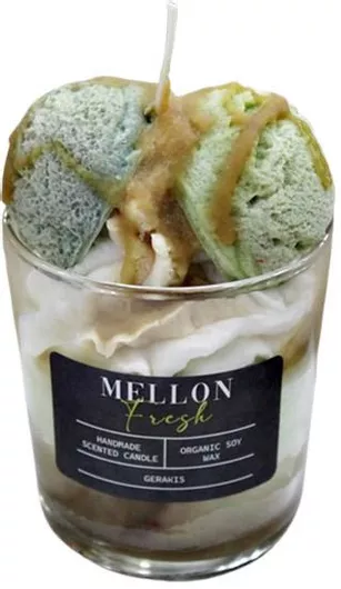 Αρωματικό Κερί Gerakis Σόγιας σε Βάζο 8.5x8.9cm