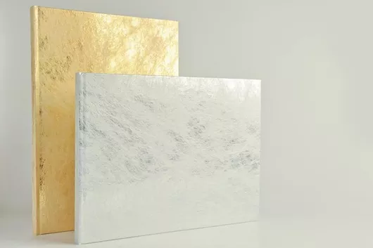 Βιβλίο Ευχών Γάμου Beauty Home Ασημί