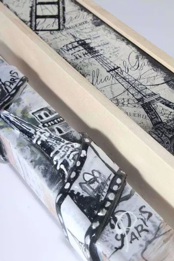 Πασχαλινή Λαμπάδα Στρογγυλή με Κουτί