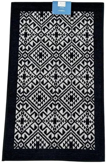 Χαλάκι Κουζίνας My Home Luxury Ορθογώνιο  50x80cm μαύρο